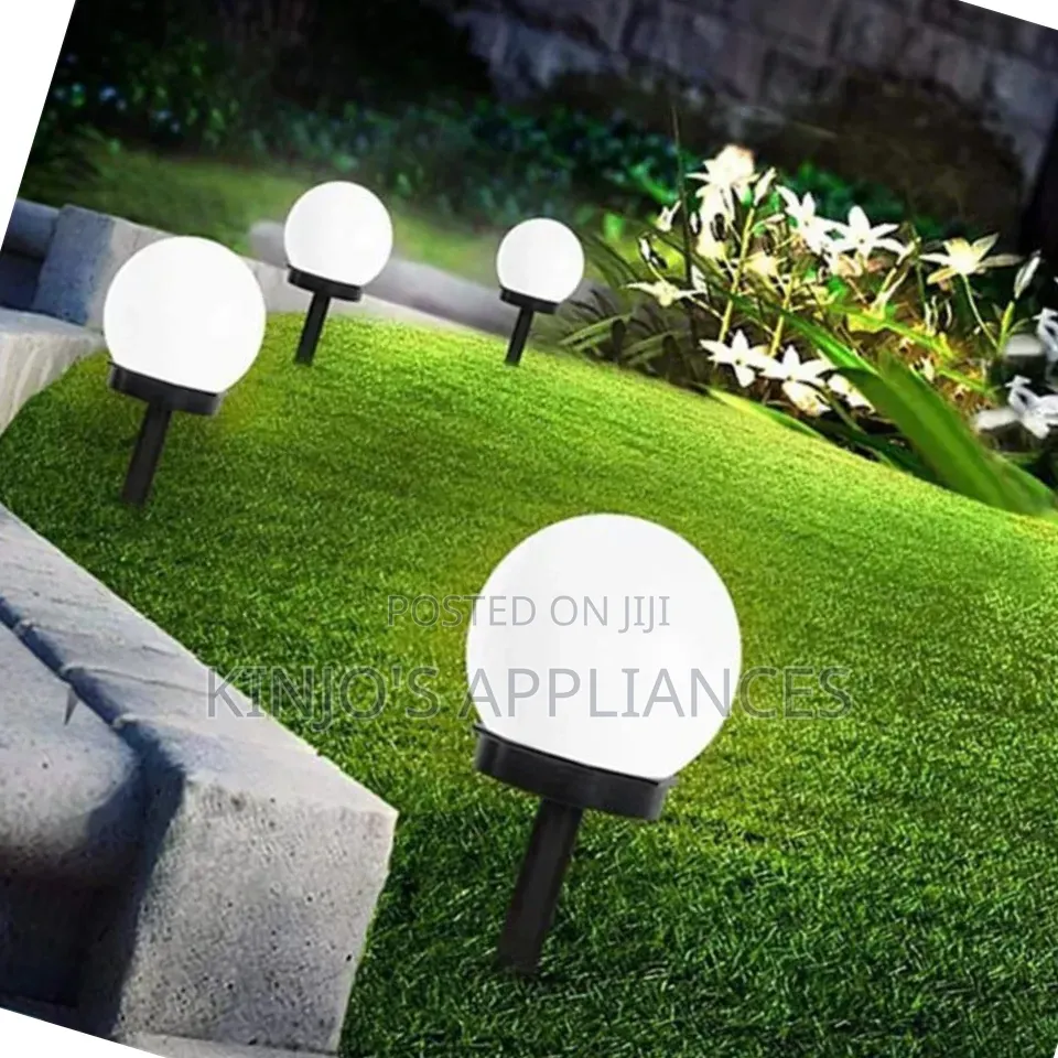 6 Pieces Outdoor Ball Solar Light