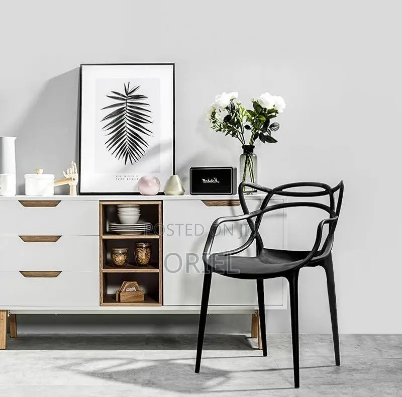 Home Chairs : Indoor/Outdoor Stackable Plastic Chair