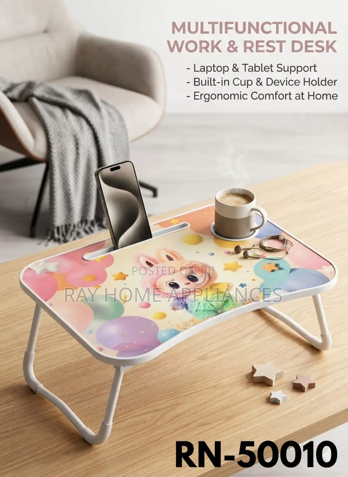 Multifunctional Work and Rest Laptops /Tablets Stand Support