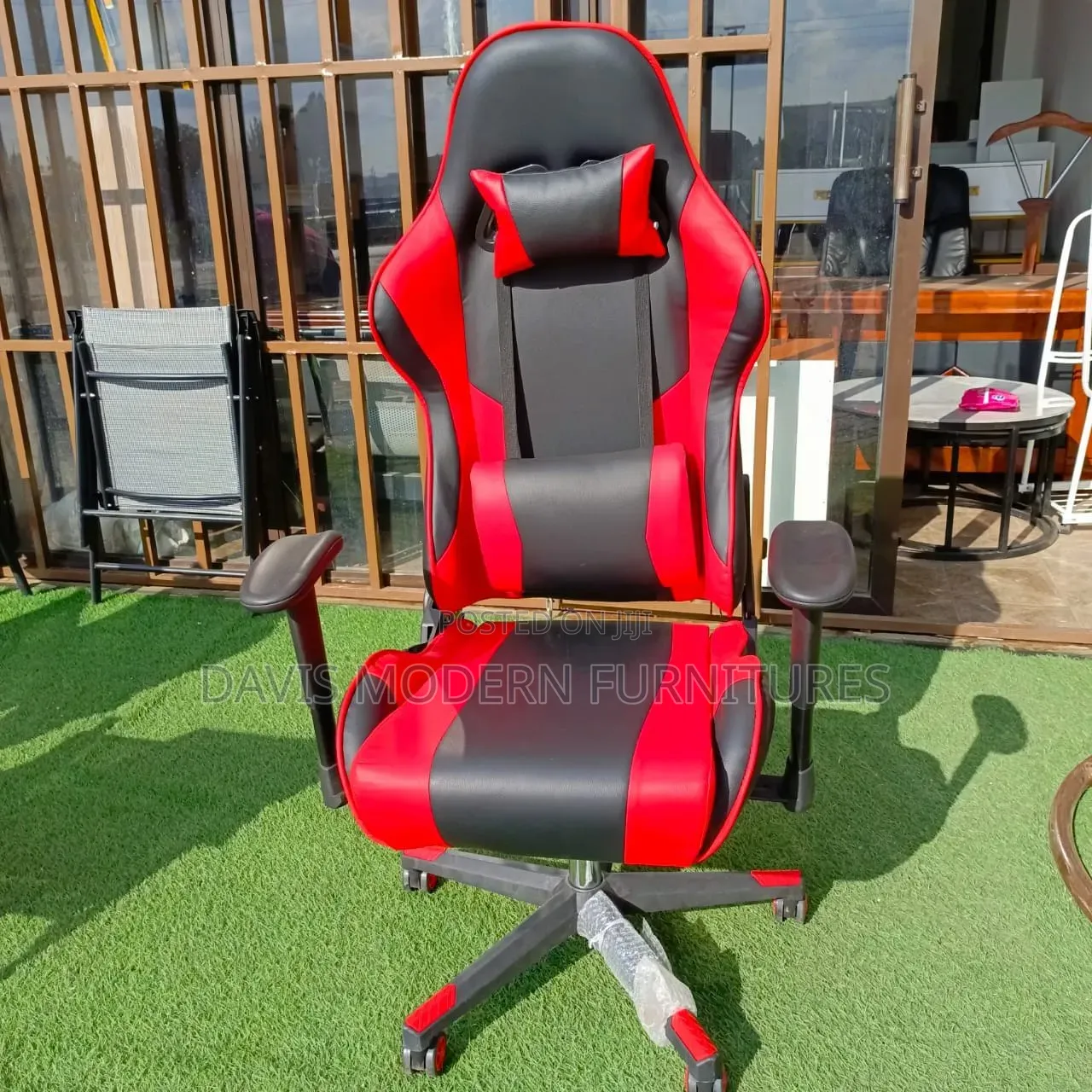 Racing Gaming Chair With Headrest