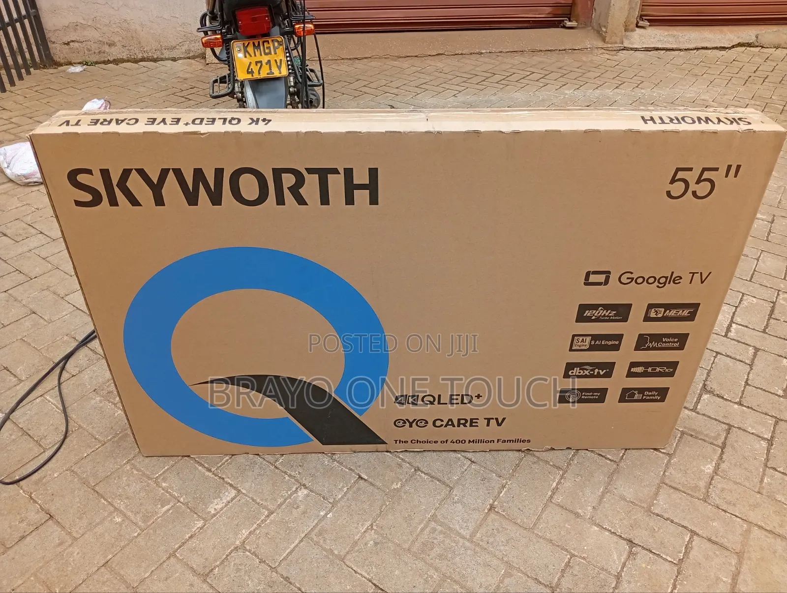 Skyworth 55′′ 55q6500 (New2025)Qled Google Smart Tv