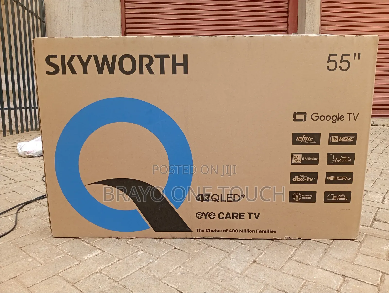 Skyworth 55′′ 55q6500 (New2025)Qled Google Smart Tv