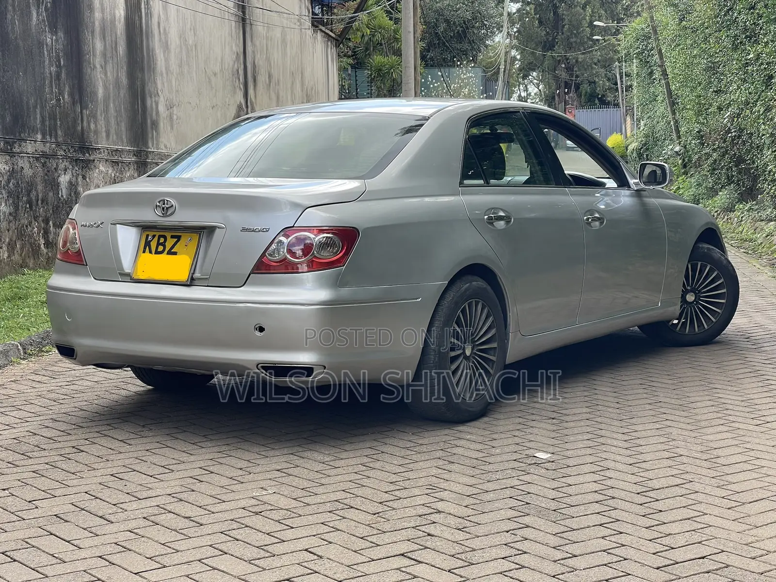 Toyota Mark X 2007 Silver
