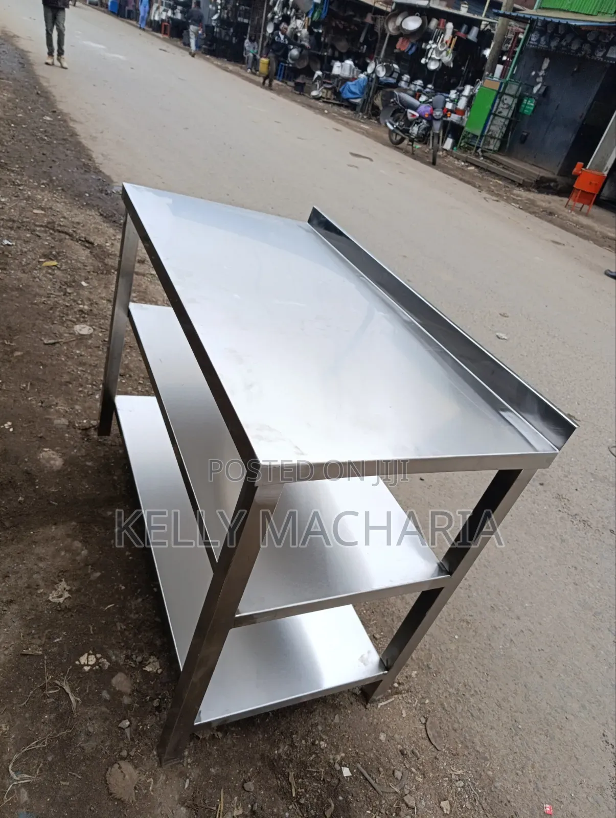 Commercial Under Shelves Working Tables Stainless