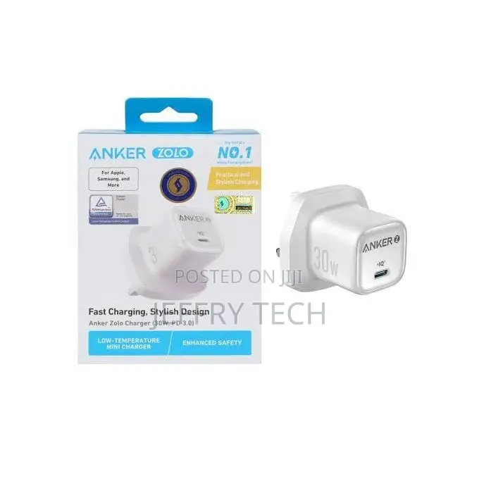 Anker Zolo 30w Compact Usb C Gan Charger A2698