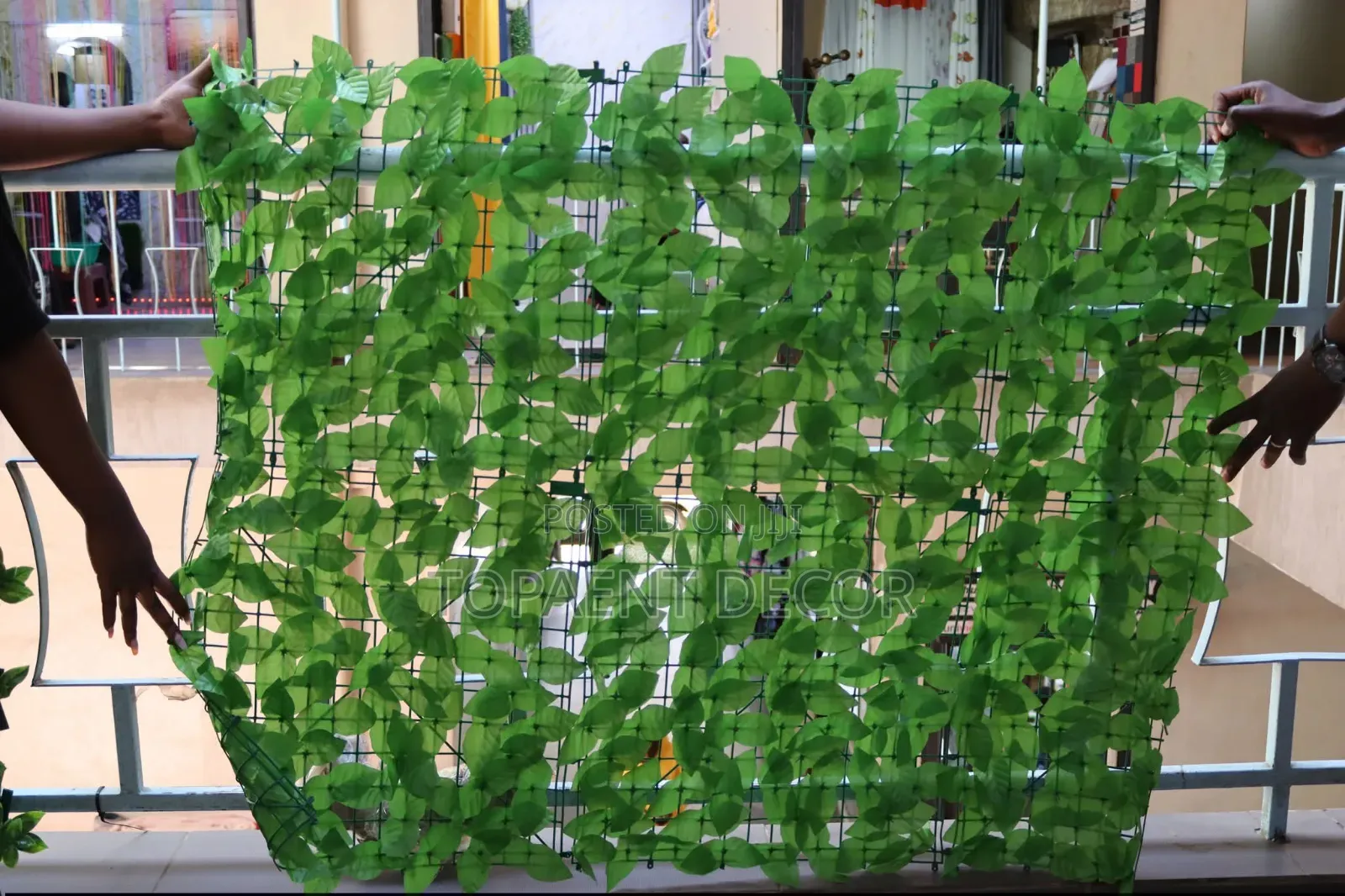 Light Green Privacy Accredited Artificial Green Privacy Fence