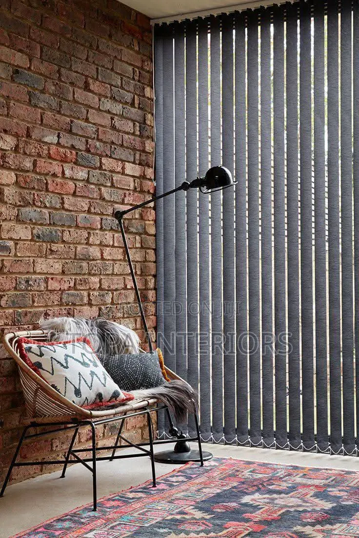 Decorative Living Room Vertical Window Blind Curtains