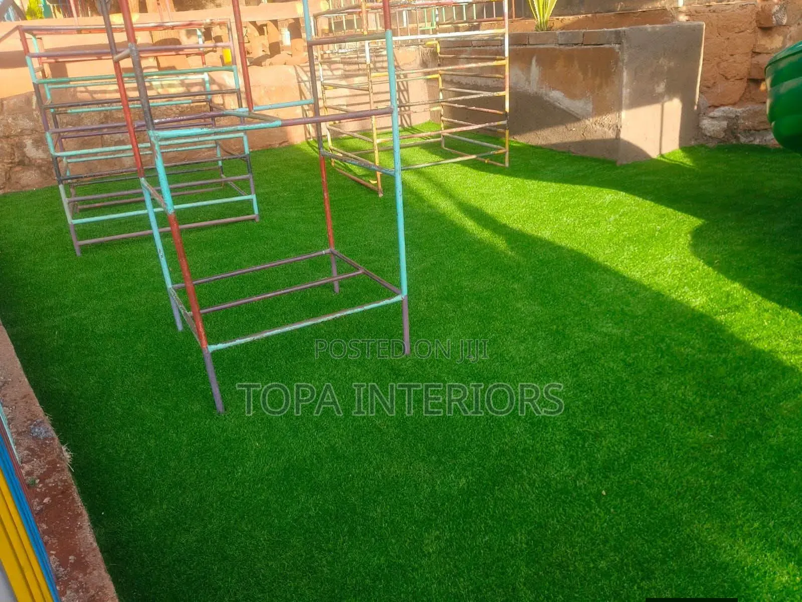 Outdoor Home Garden Revamp Artificial Water Friendly Turf Grass Carpet