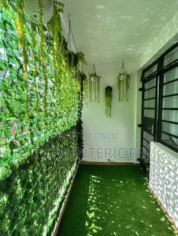 Shield Your Balcony With Lush Green 1mx3m Artificial Privacy Fence