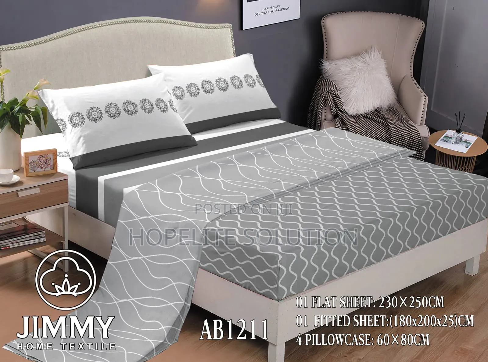 Pure Cotton Fitted Bedsheets