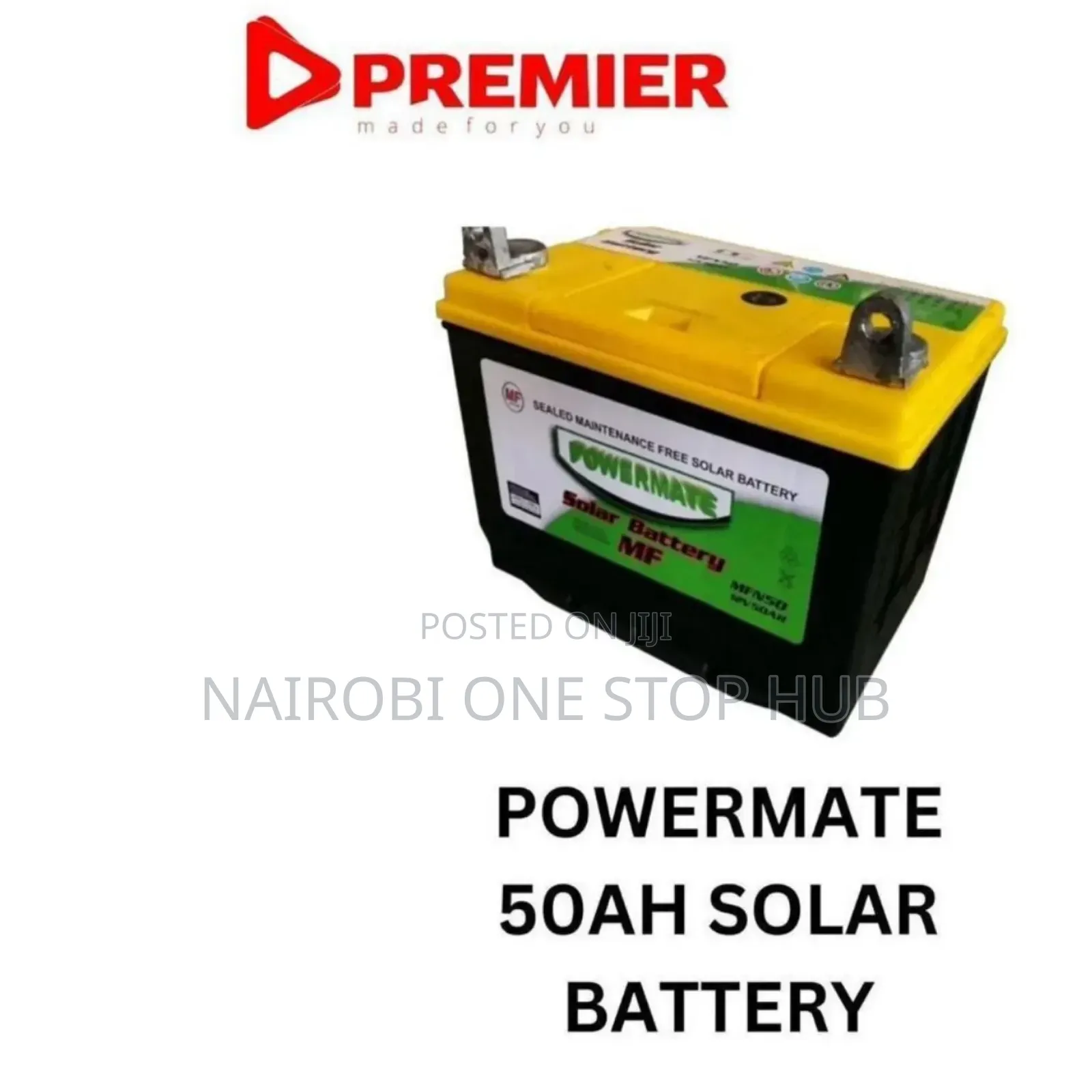 Powermate 50ah Solar Battery