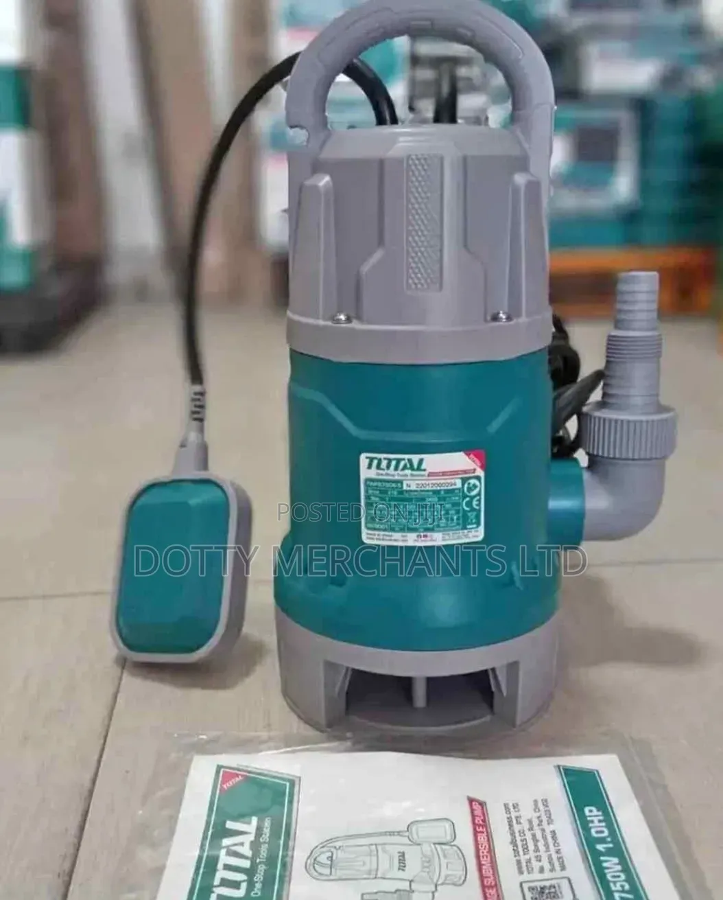 Total Sewage Submersible Pump 1hp