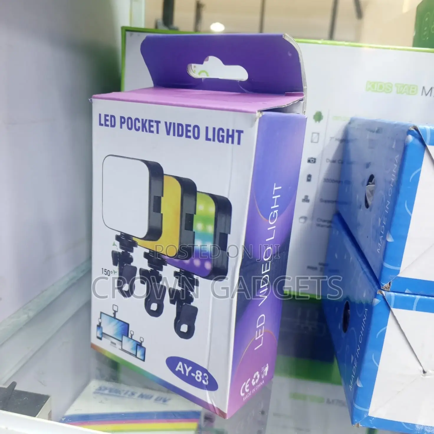 Ay-83 Mini Rgb Led Video Light, Pocket Rgb Light Rechargeable