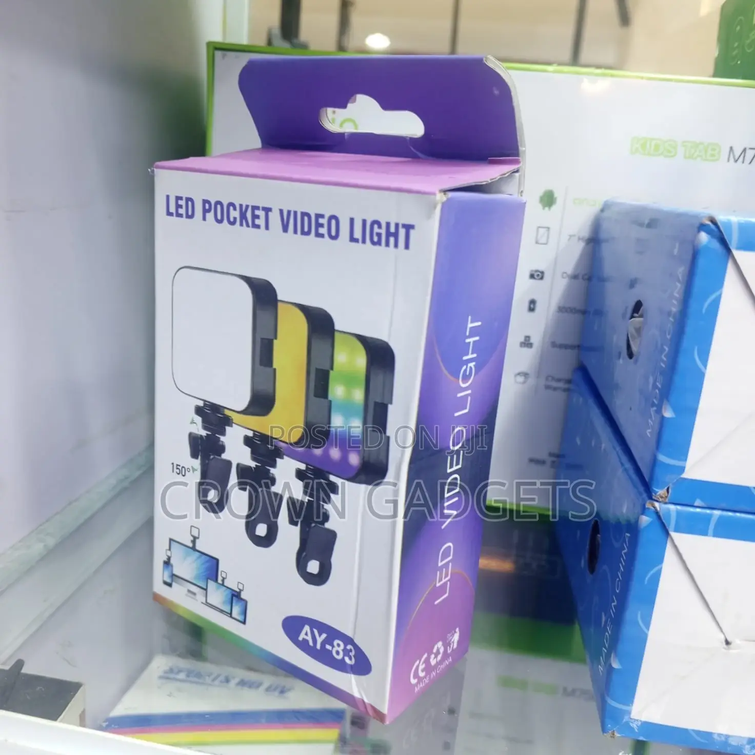 Ay-83 Mini Rgb Led Video Light, Pocket Rgb Light Rechargeable