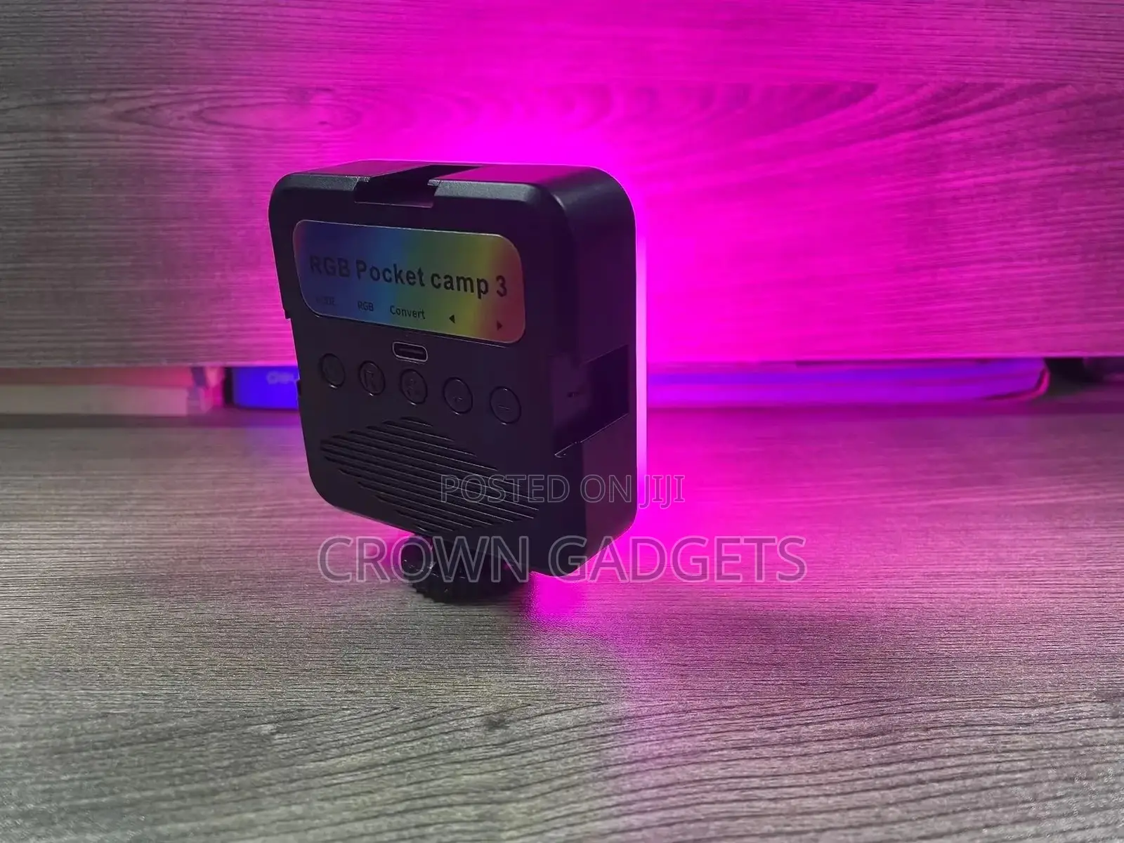 Ay-83 Rgb Mini Video Light Rechargeable Pocket Vlog Light