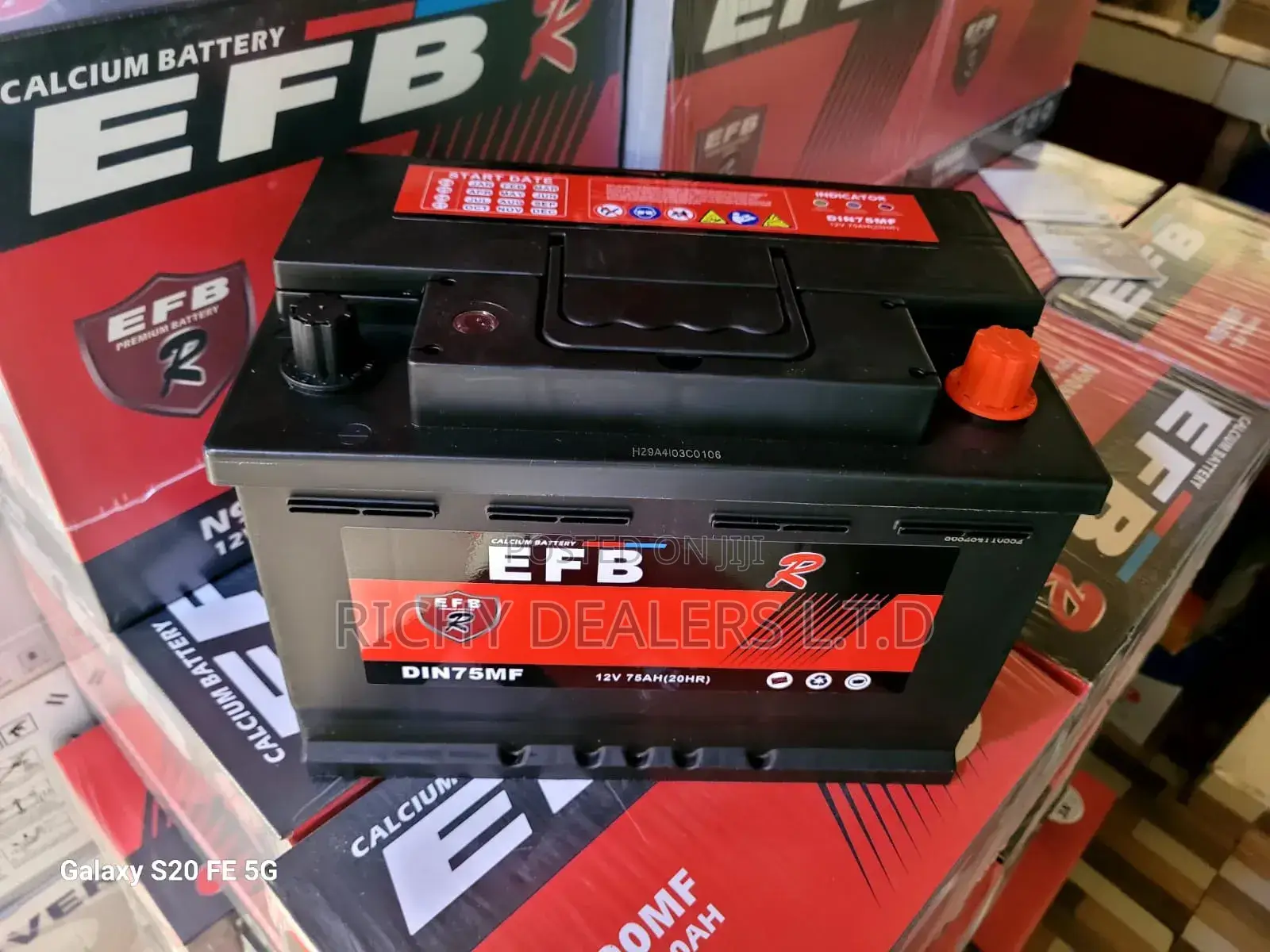 Mfdin75 12v/75ah Efb Car Battery