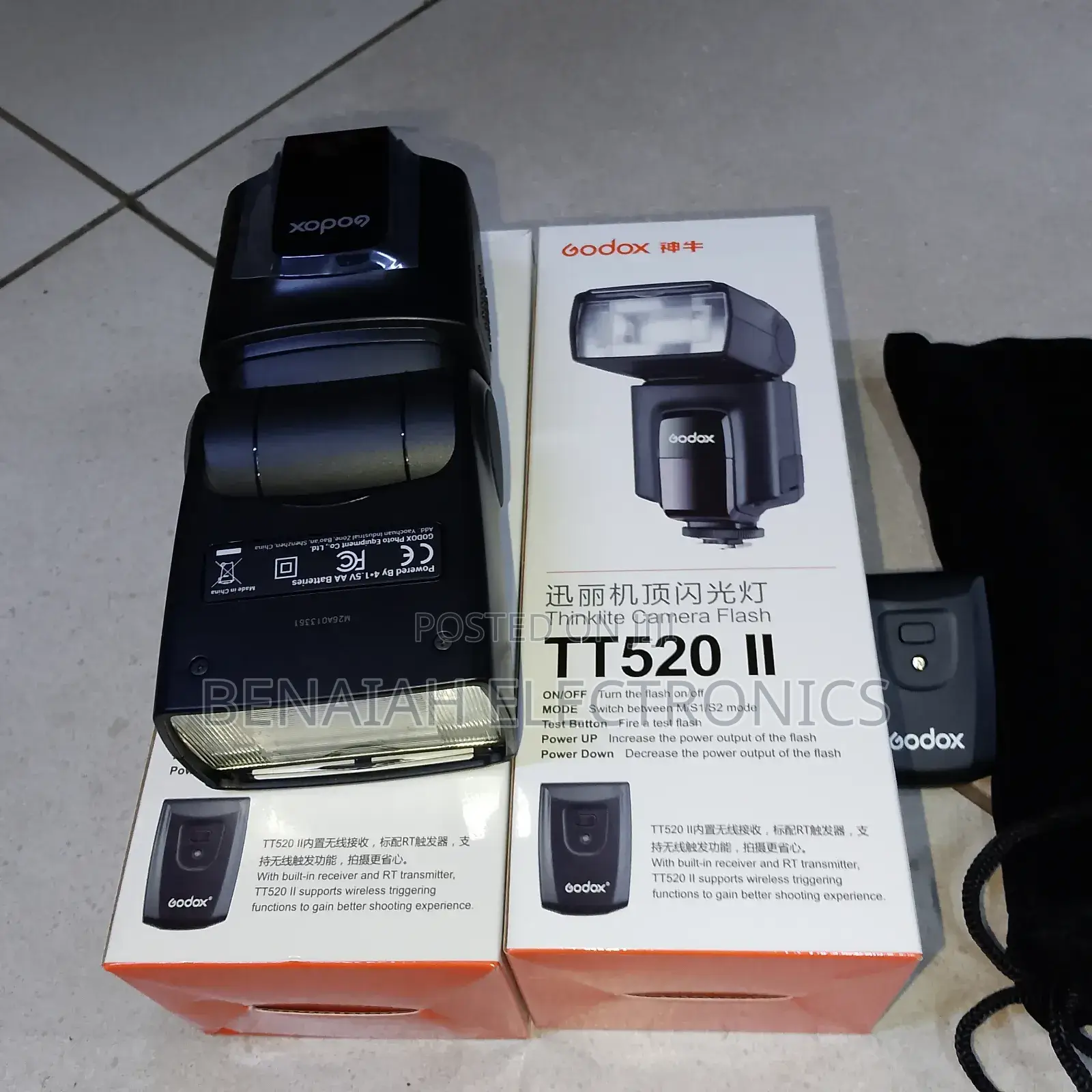 Tt520 Camera Flash for DSLR Camera and Inbuilt Diffuser