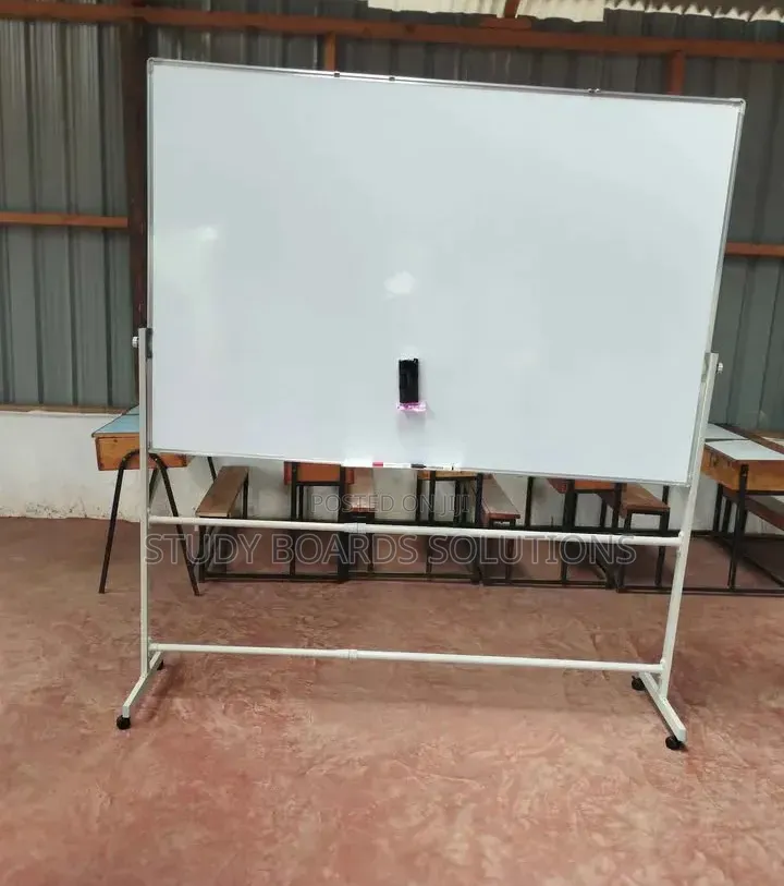 6ftx4ft Whiteboard With Wheeled Stand for Conference Rooms