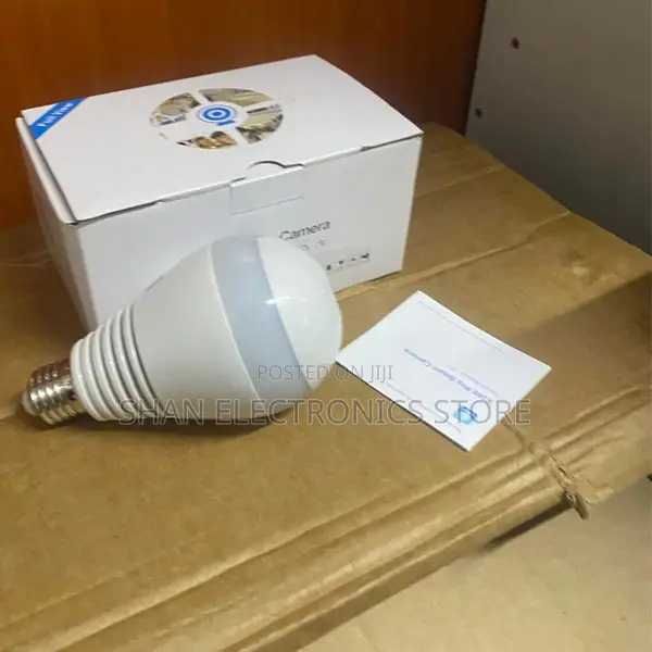 Smart 360° Panoramic CCTV Bulb – Wireless Hd Camera