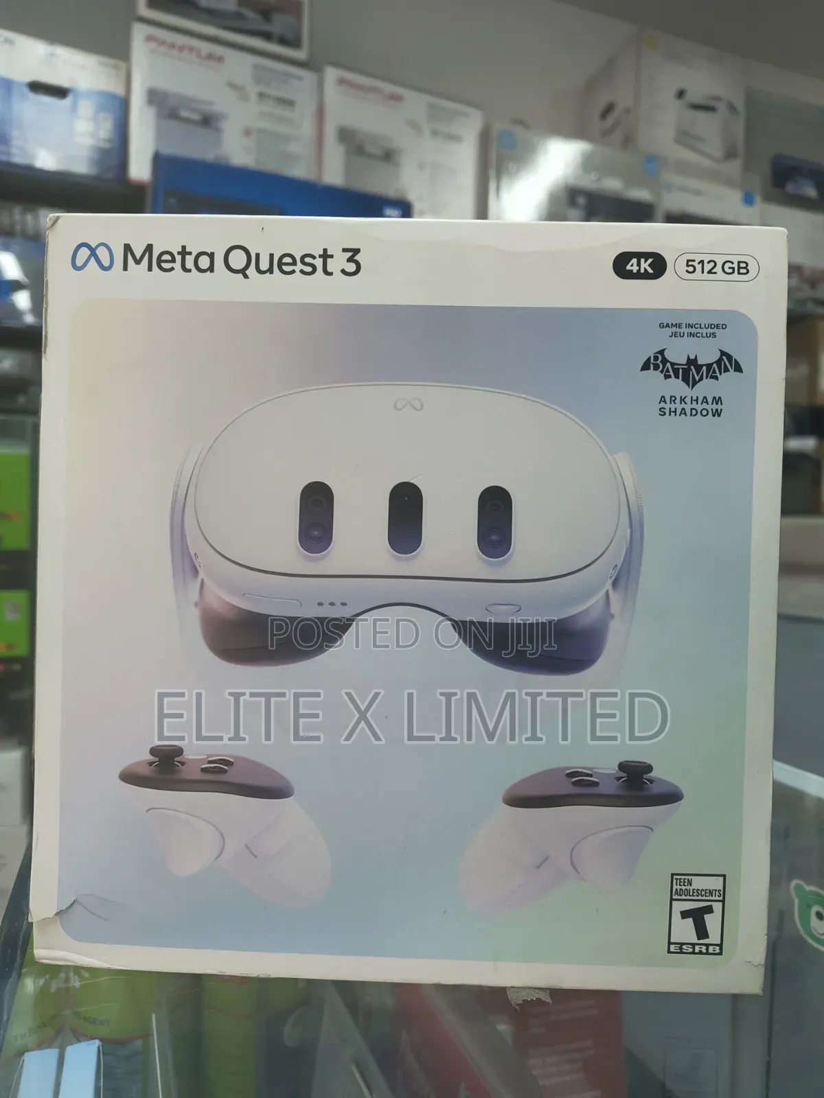 Meta Quest 3 512gb With Batman Arkham Shadow