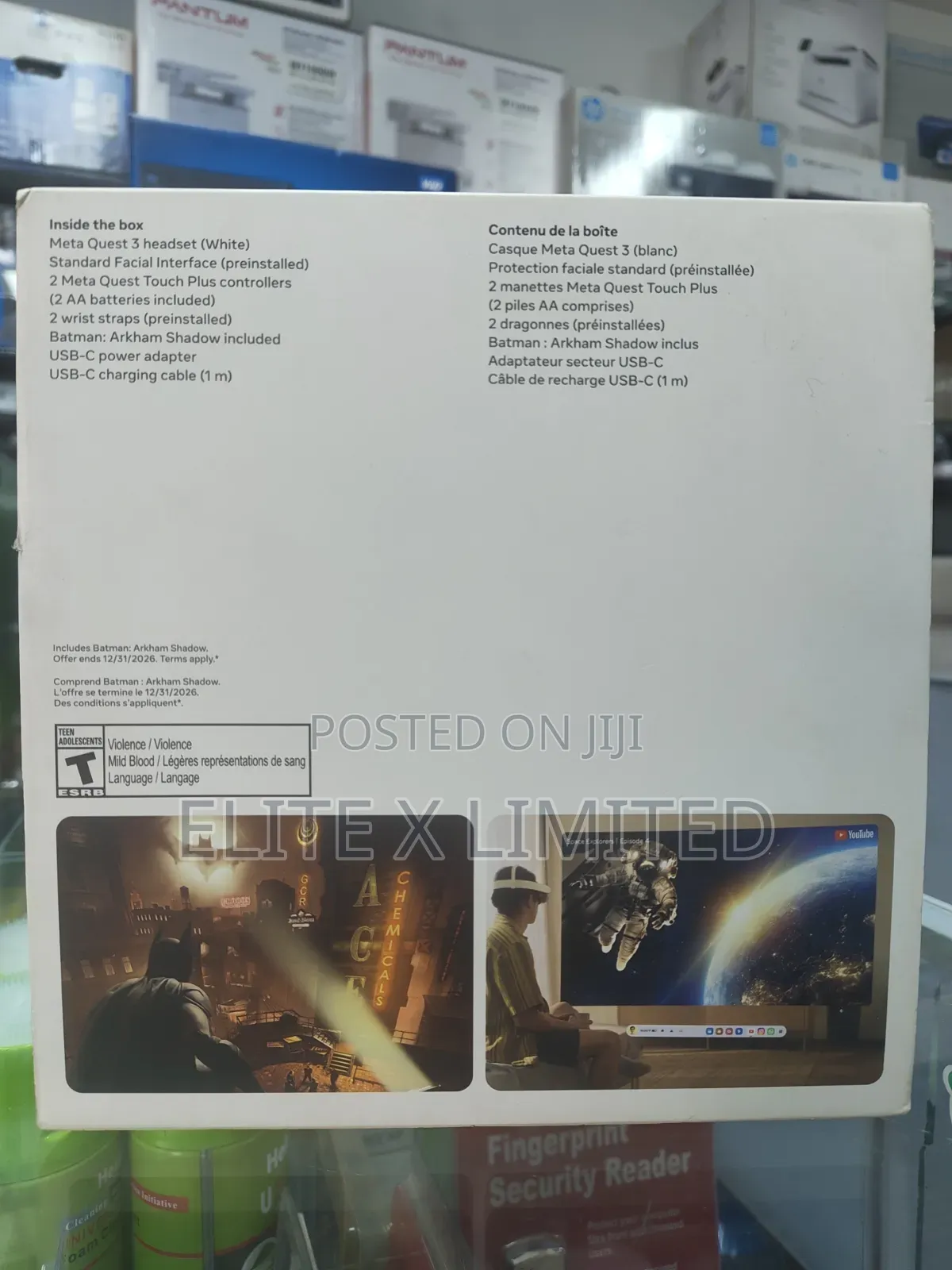 Meta Quest 3 512gb With Batman Arkham Shadow
