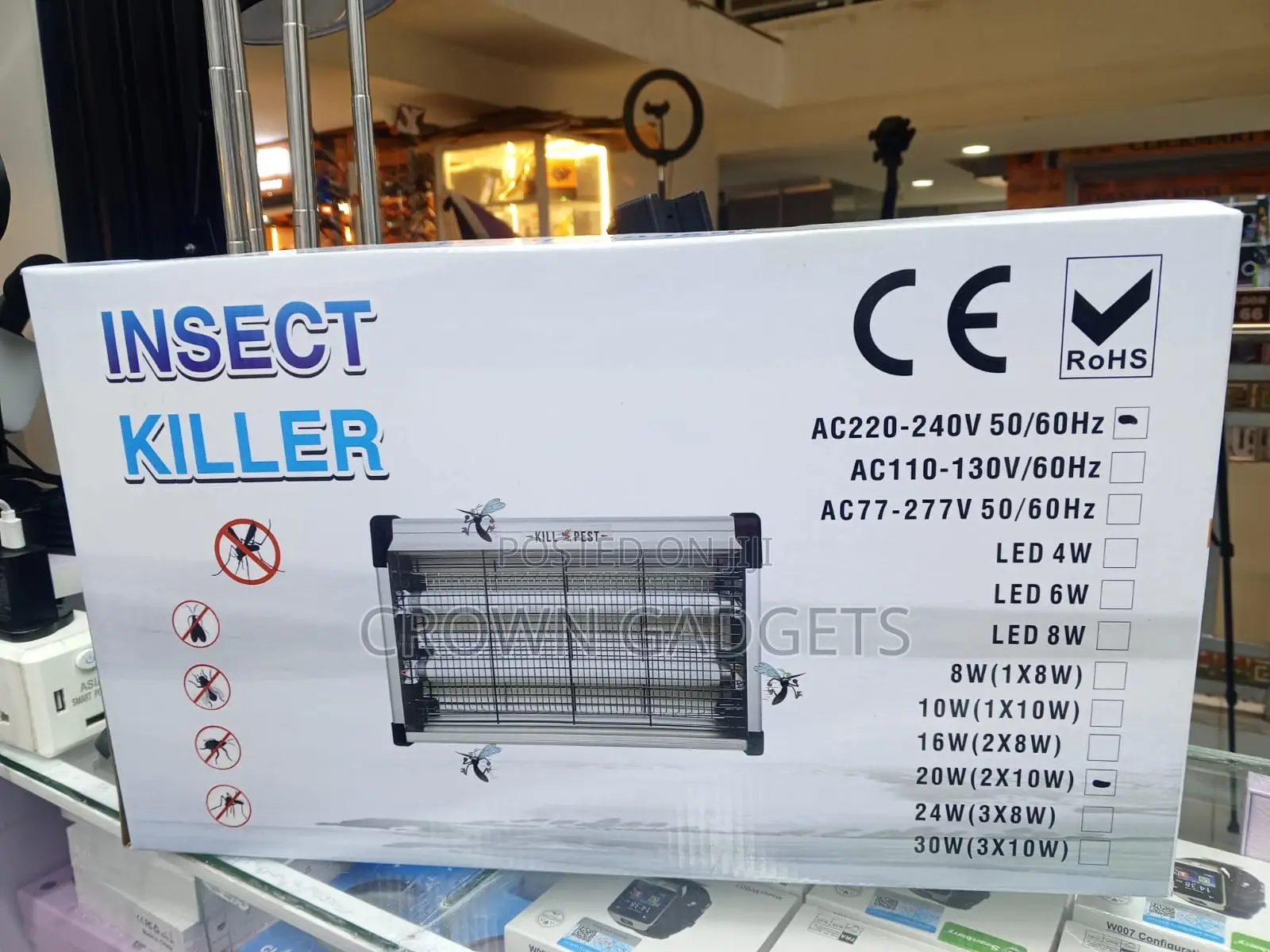 Kill Pest Electric Insect Killer Uv Light Mosquito Killer