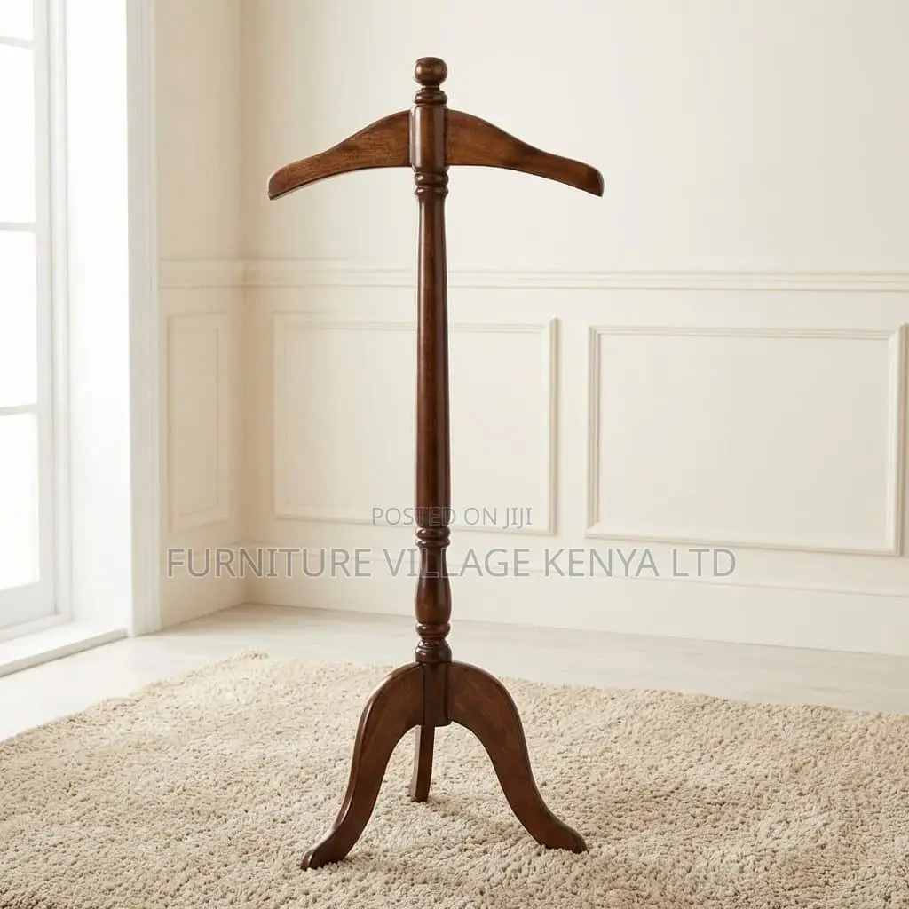 Executive Manager's Mahogany Coat Hanger