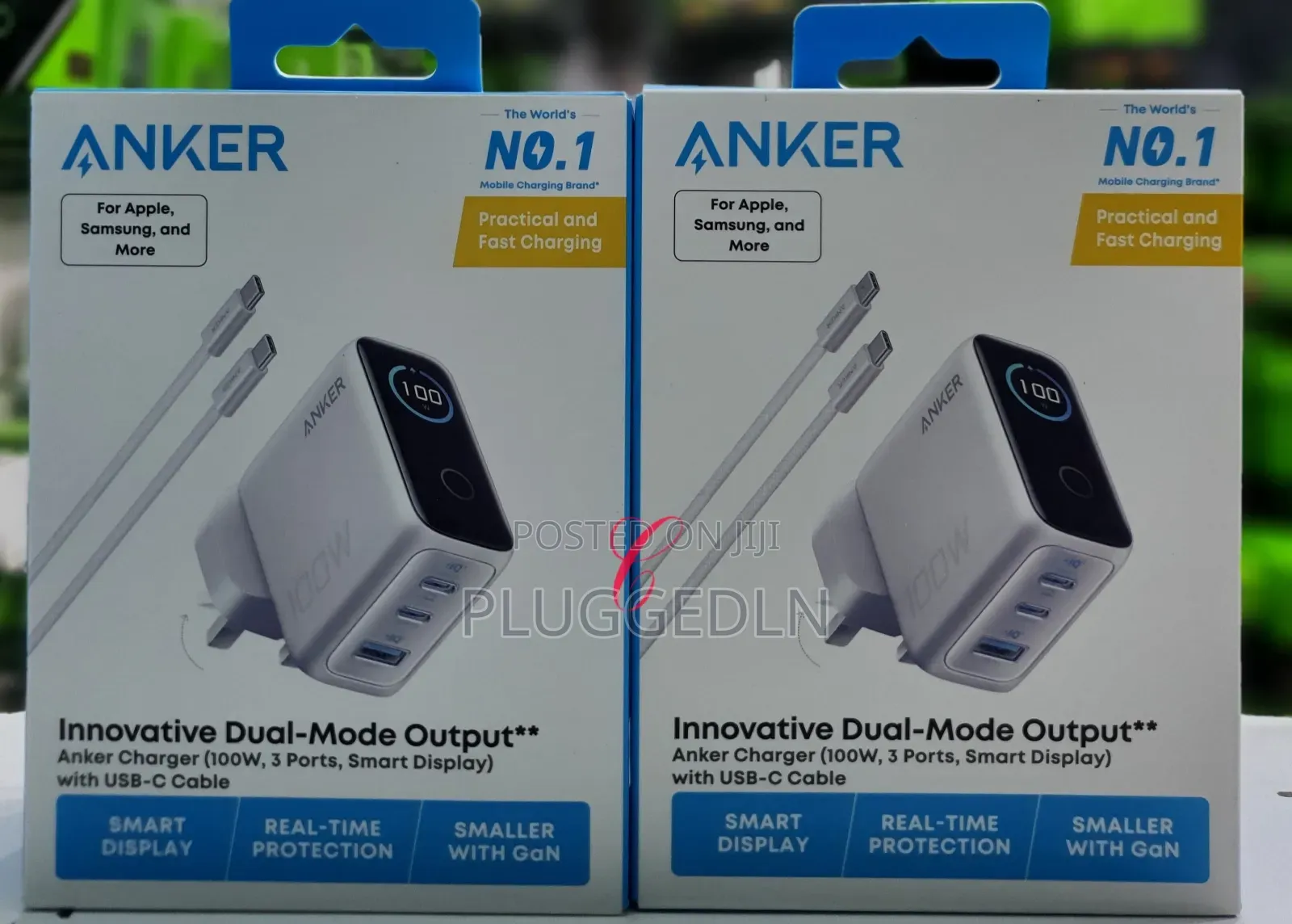 Anker *100w 3 Ports Smart Display* Charger