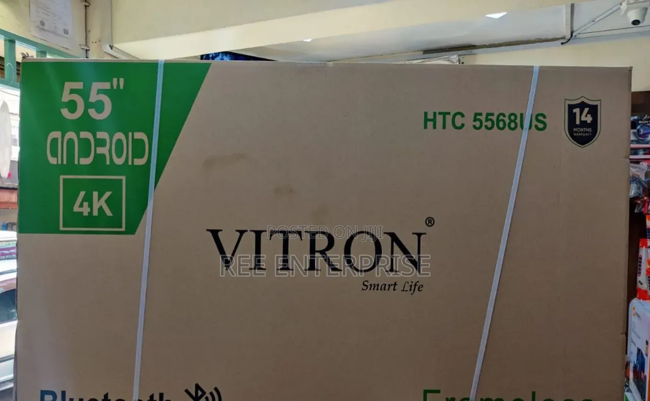 *Vitron 55" Inches Smart Android Bt Brand New