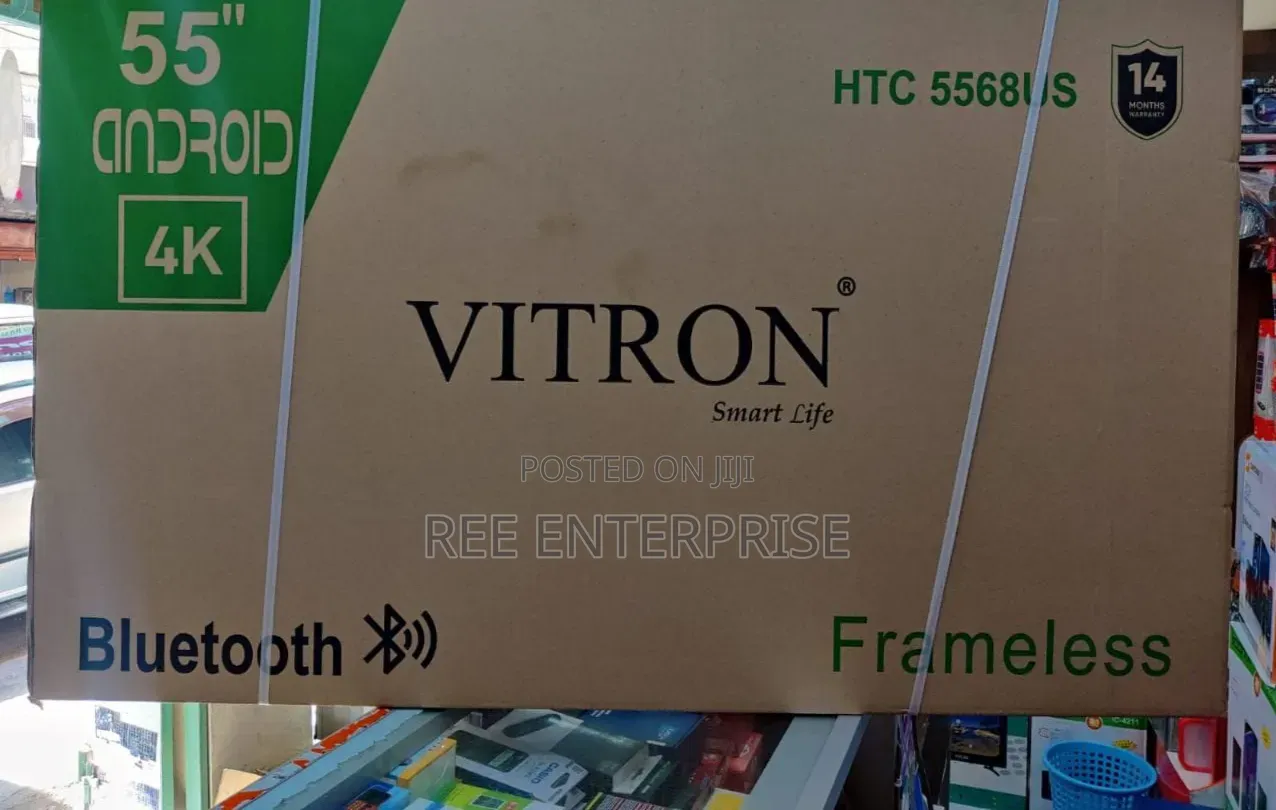 *Vitron 55" Inches Smart Android Bt Brand New