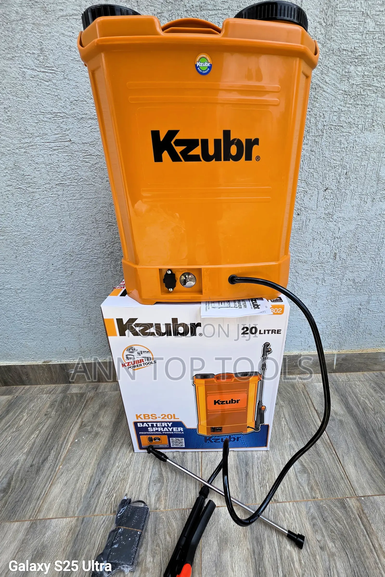 Kzubr 2n1 Knapasack Sprayer