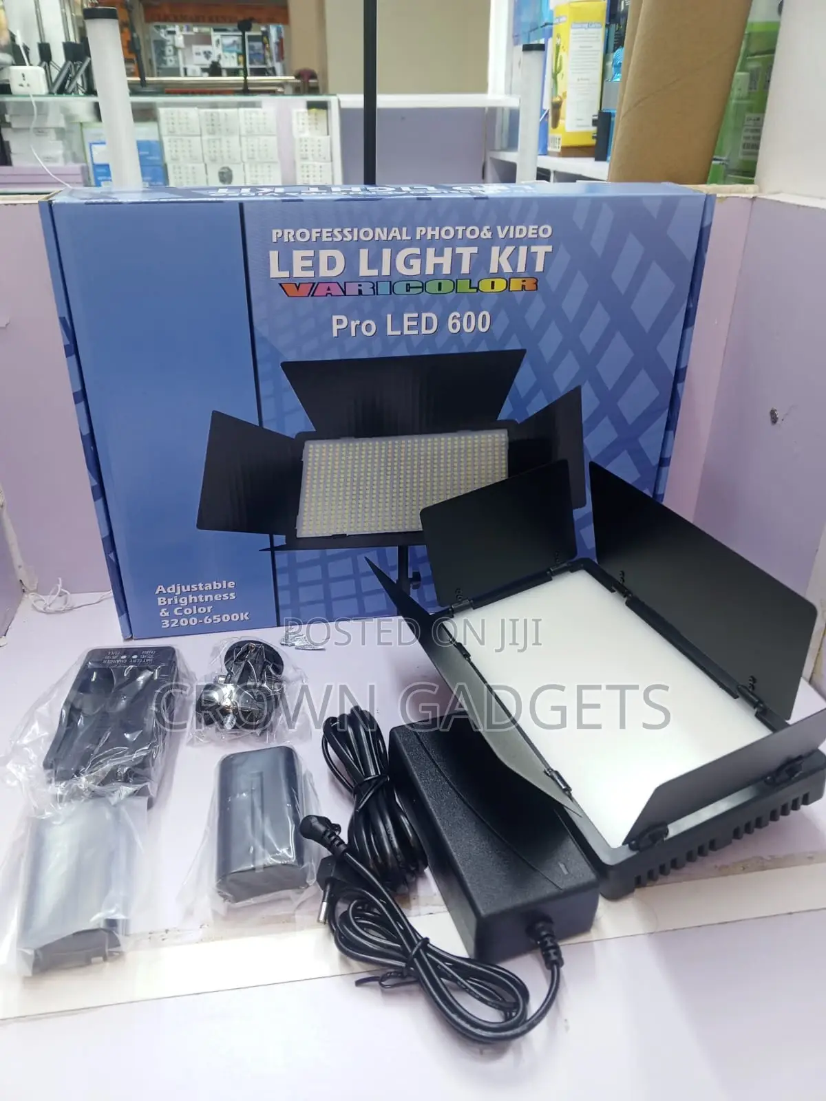Pro Led 600 Photography Video Light Kit U600 Bi-Color Panel