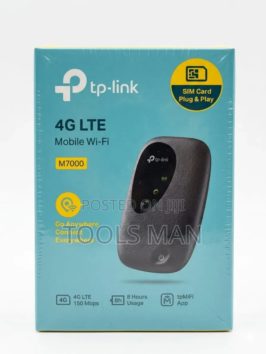 Tp-Link M7000 4g Lte Portable Mifi Mobile Wi-Fi Router.