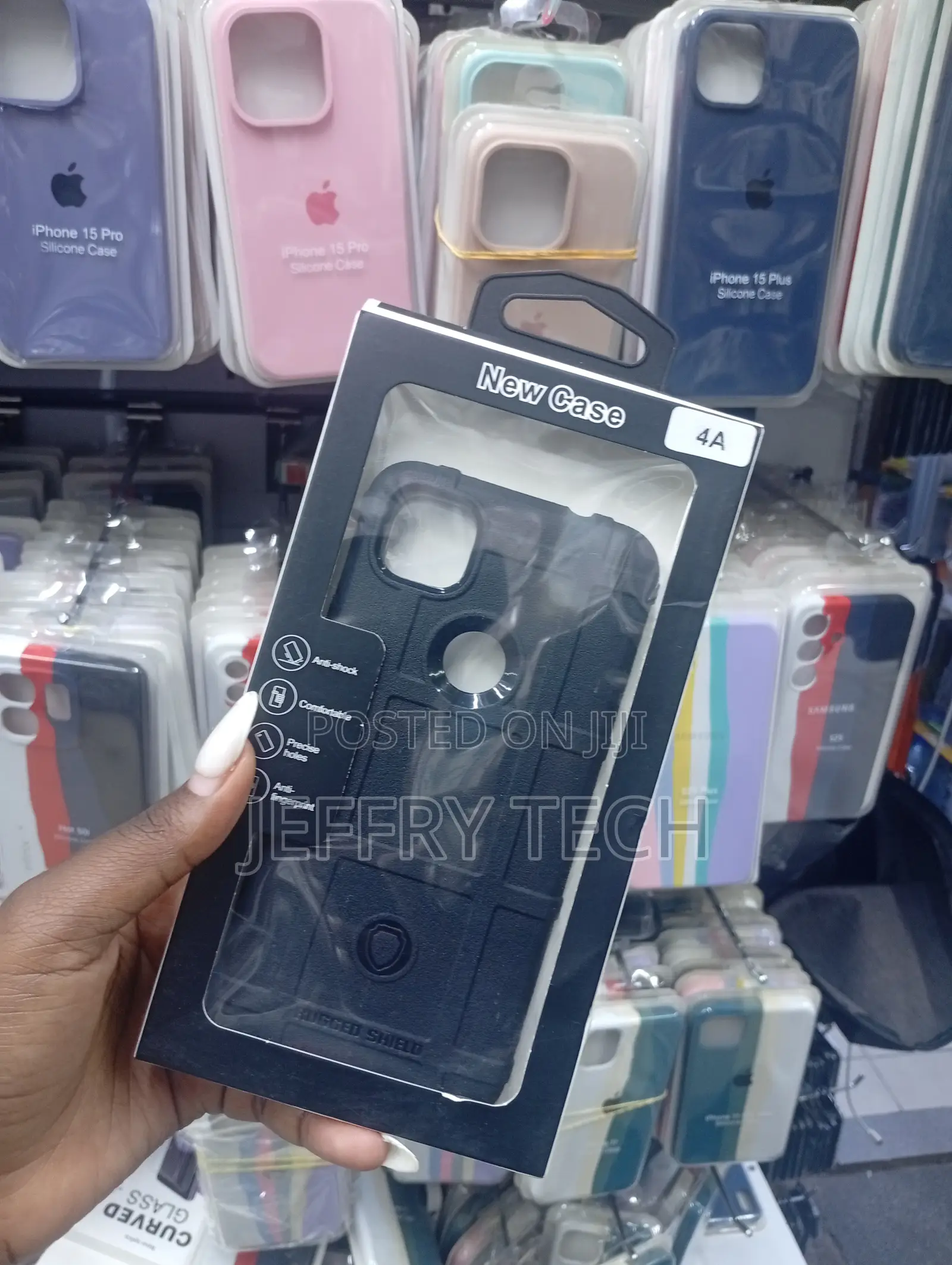 Google Pixel 4a Anti-Fingerprint Matte Finish Case