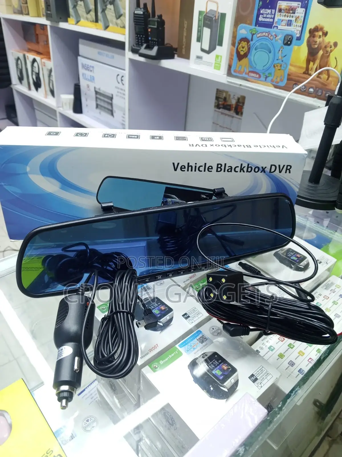 Car DVR Dash Camera Dual Lens Blackbox Parking Mode Cam
