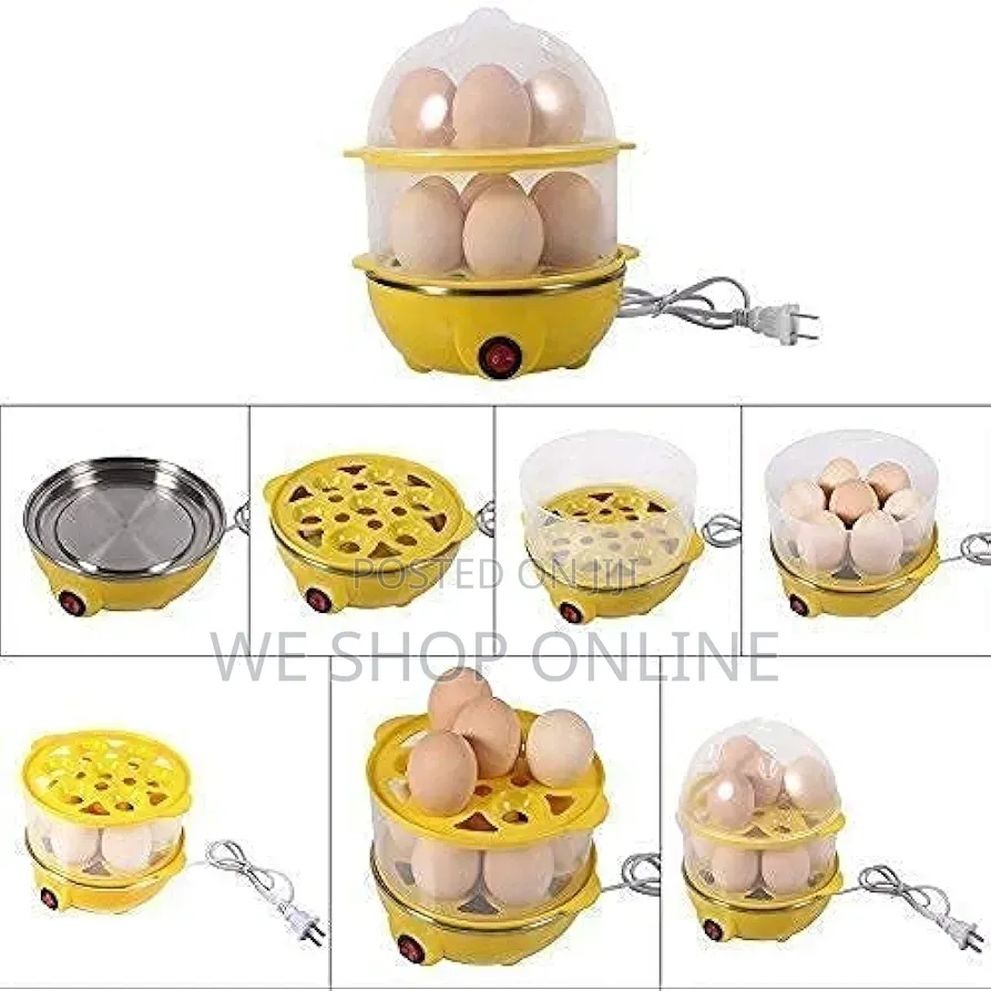 Double Egg Boiler for 14 Eggs