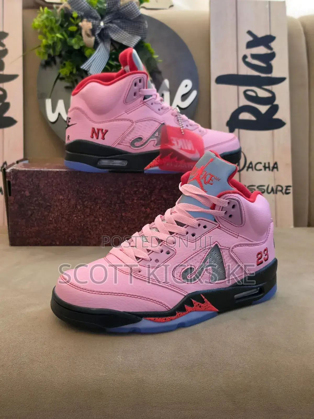 Air Jordan 5 Pink Ladies