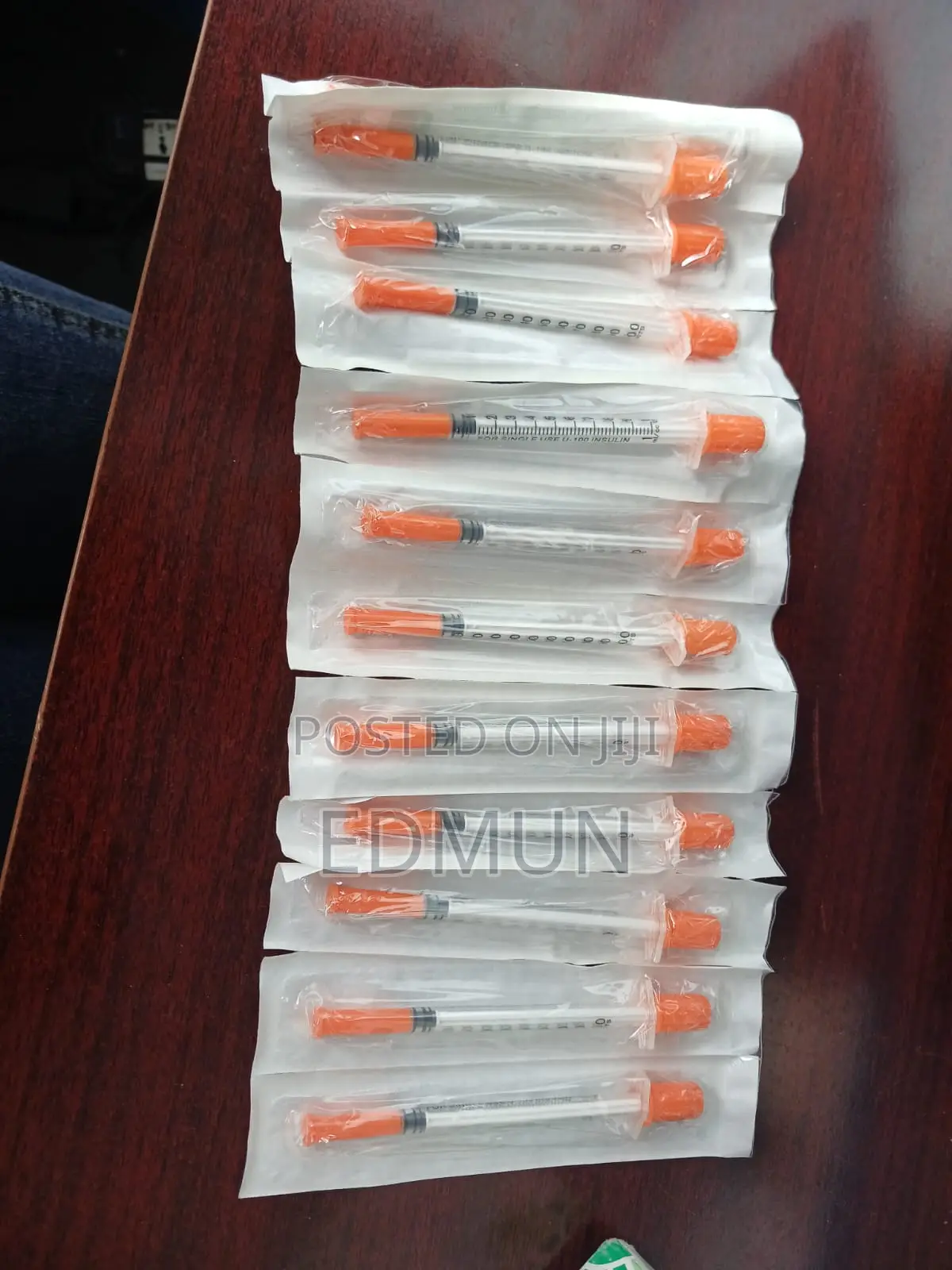 Insulin Syringes With Fixed Needle-Unbody