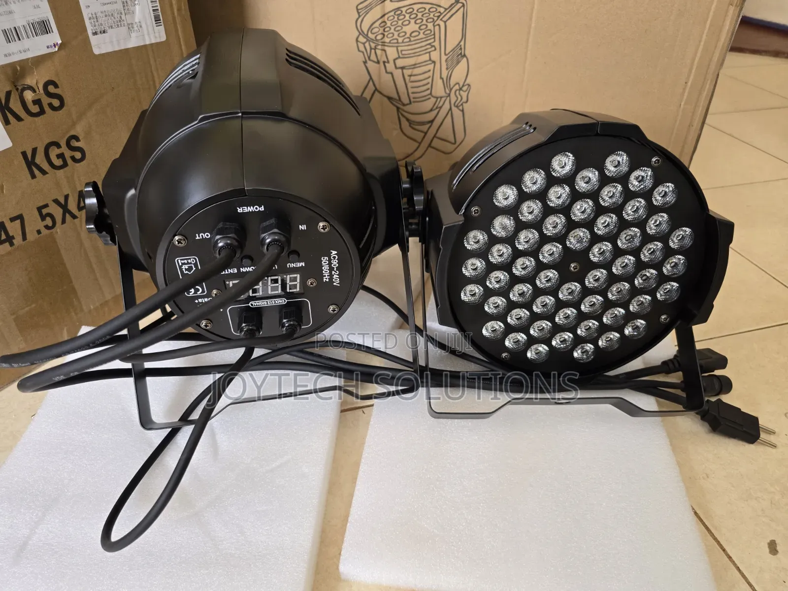 Led Stage Light RGB – Auto + Sound Mode Dj Lighting