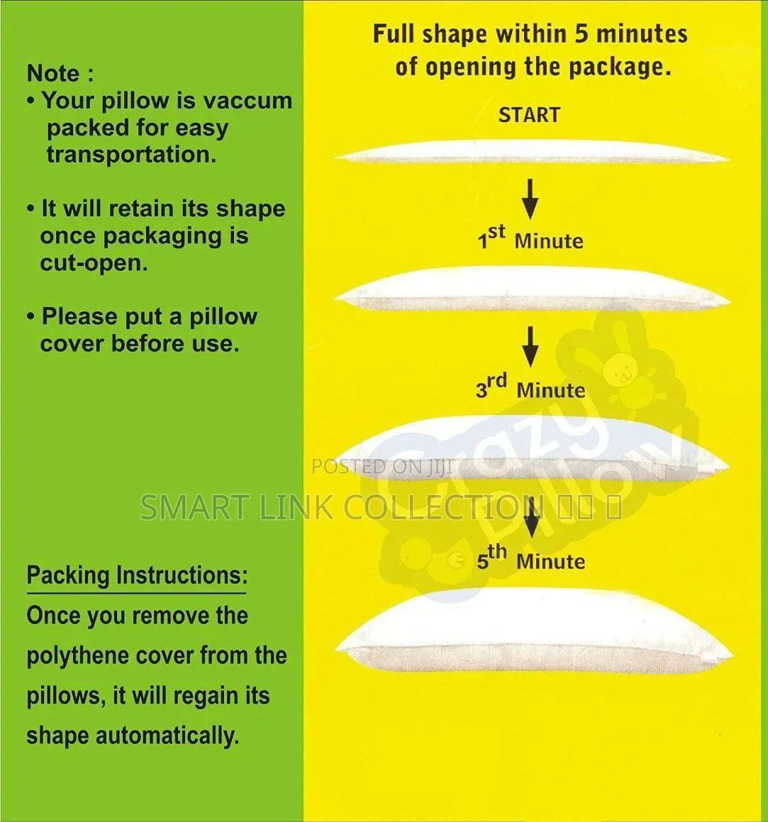 Compressed Pillow