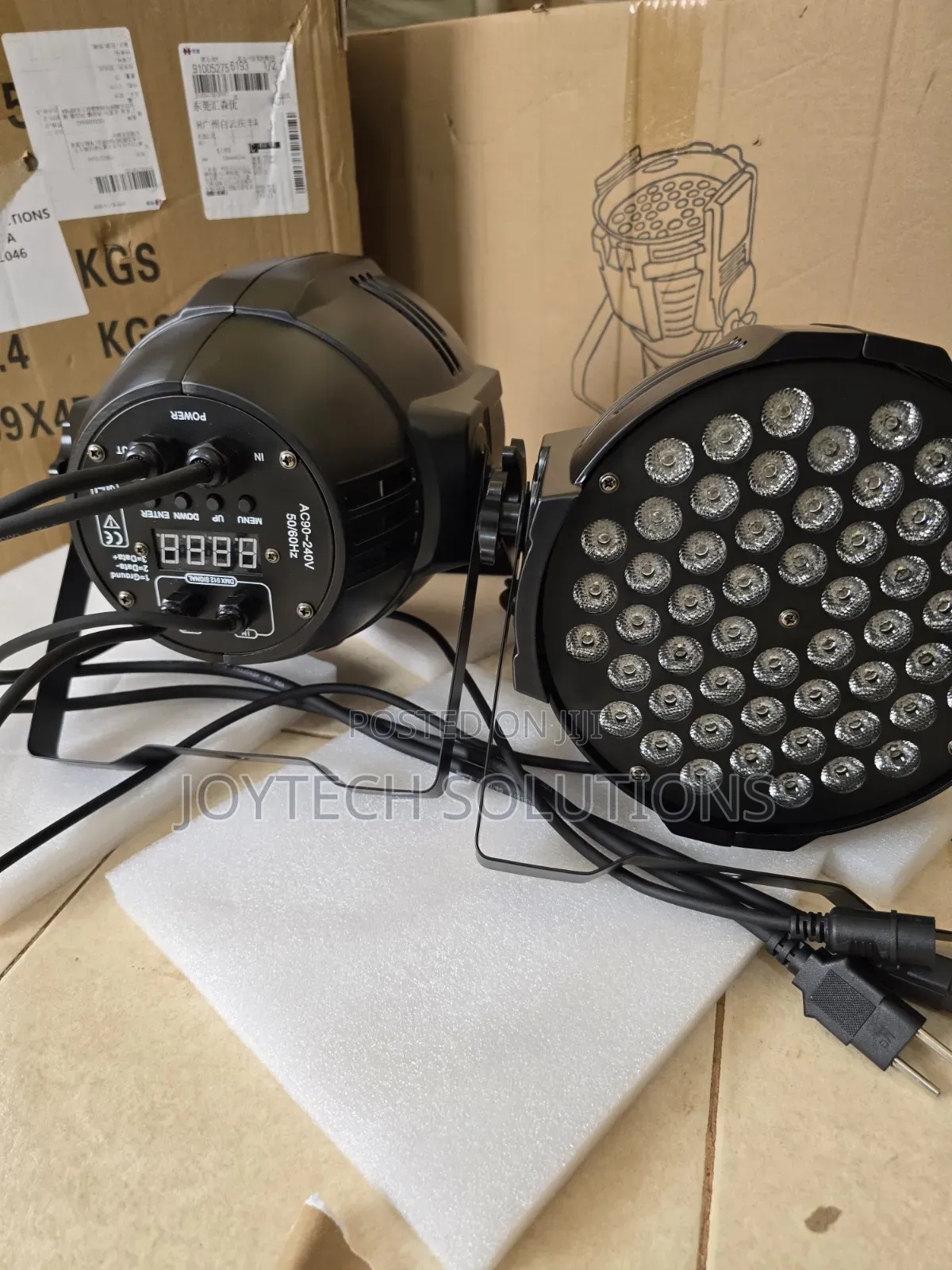 54 Leds Stage Lights Parcans – Super Bright Dj Party Lighting