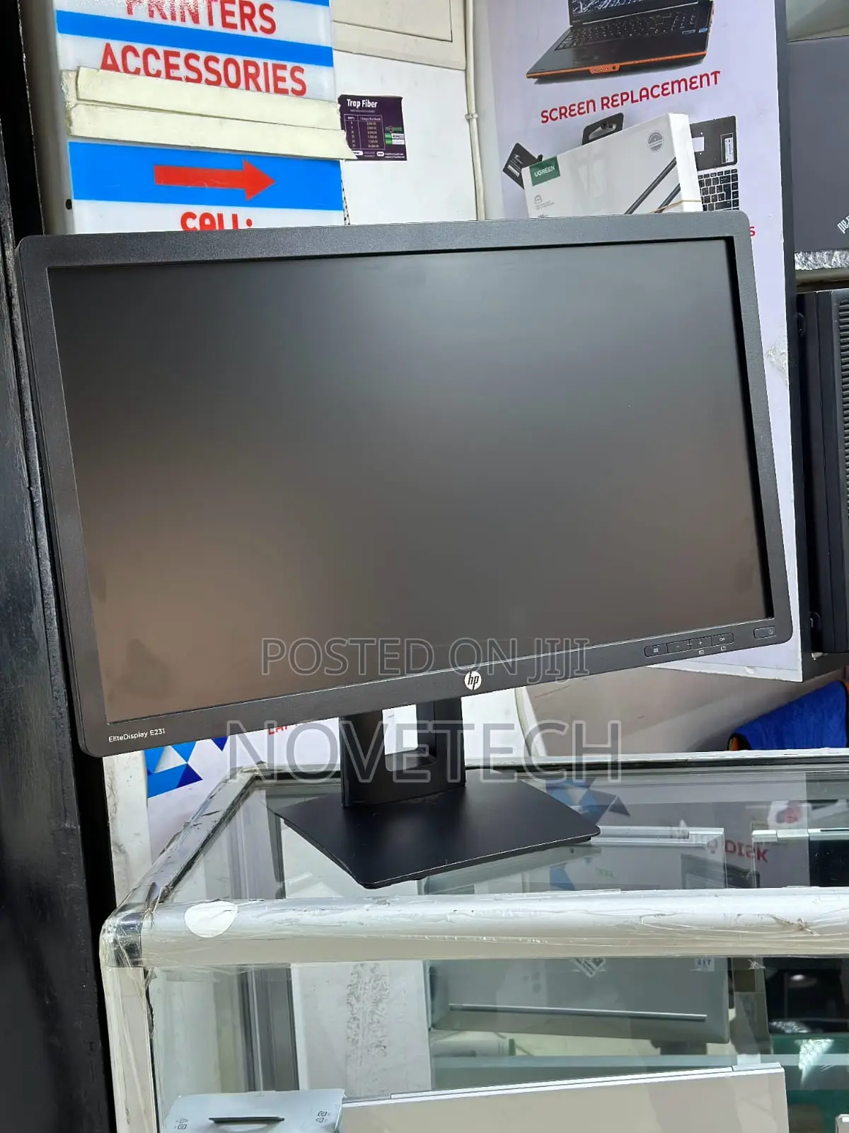 Hp 23'' 1080p Full Hd Led-Backlit LCD Monitor, Black