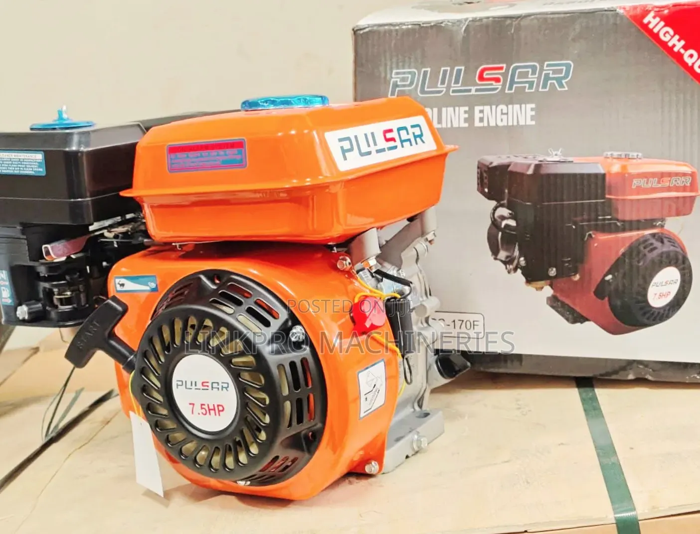 7.5hp Pulsar Petrol Engine