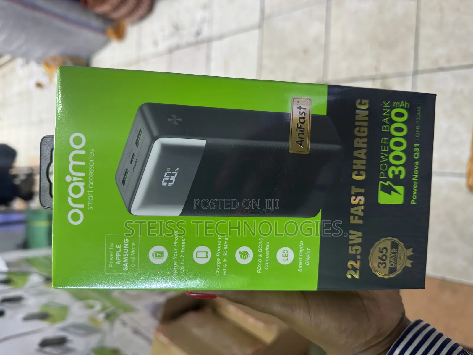 Oraimo 30000mah Powerbank