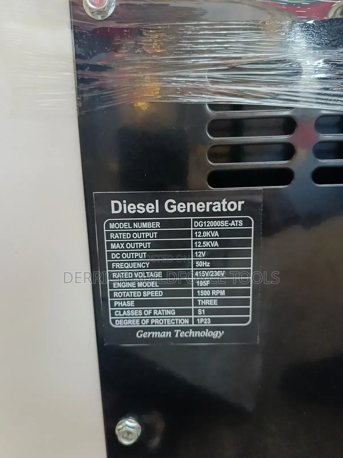 Maybach 12kva 3phase Diesel Generator With Ats