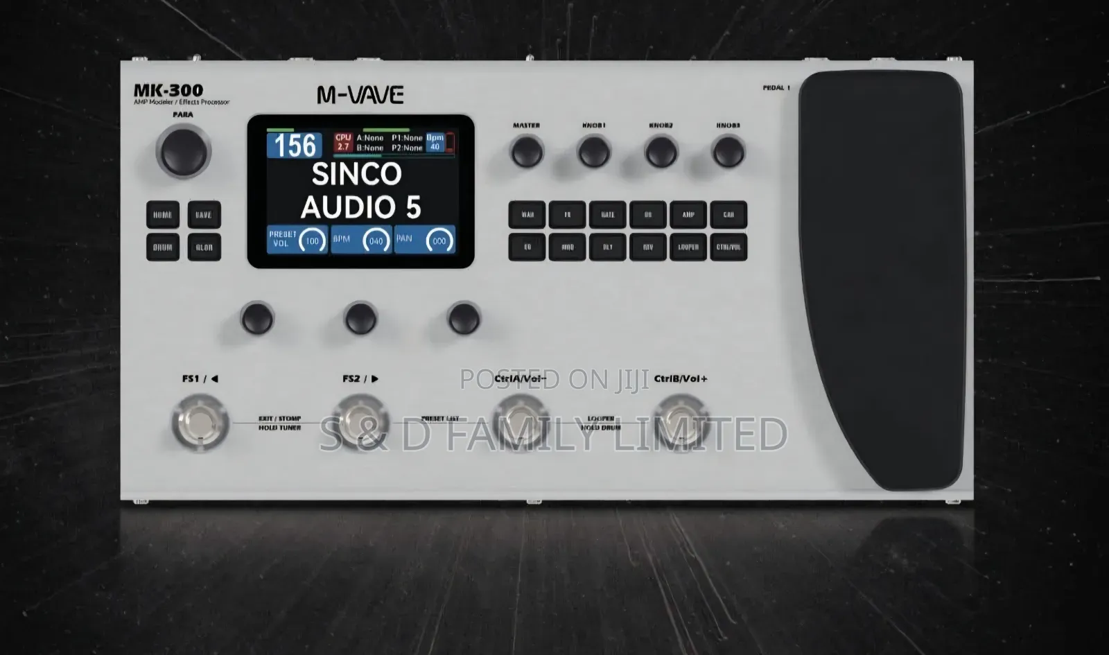 M-Wave Mk-300 Guitar Effect Pedal