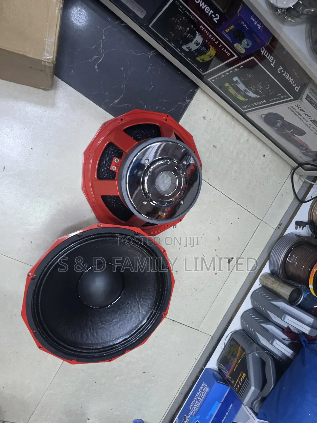 Pd 1884d Double Magnet Naked Speaker