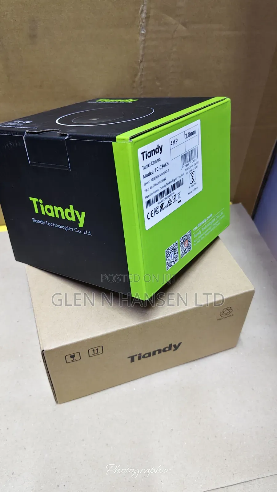 Tiandy 4mp Ir Ip Camera With Audio