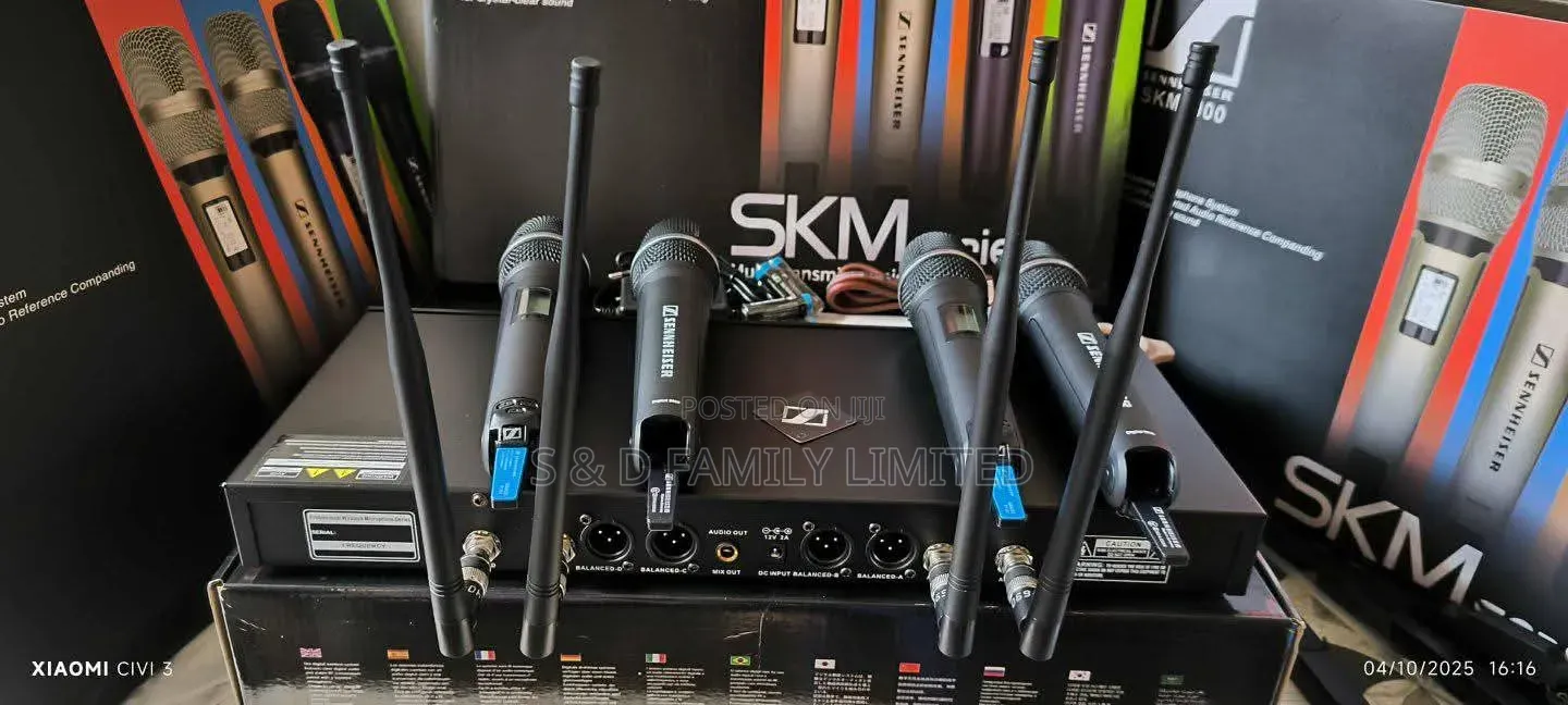 Sennheiser Skm9900 Four in One Wireless Microphone System