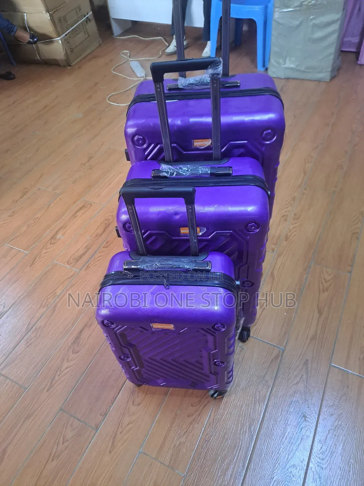 Fibre 3 in 1 Large Suitcase